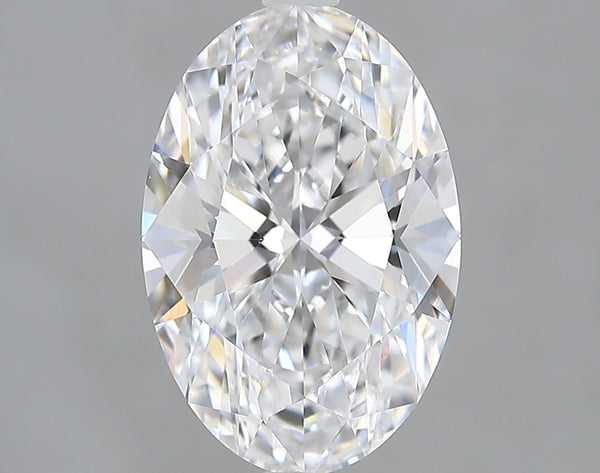Lab-Grown 2.78 Carat Oval Shape Diamond color E Clarity VVS2 With GIA Certificate, precious stones, engagement diamonds