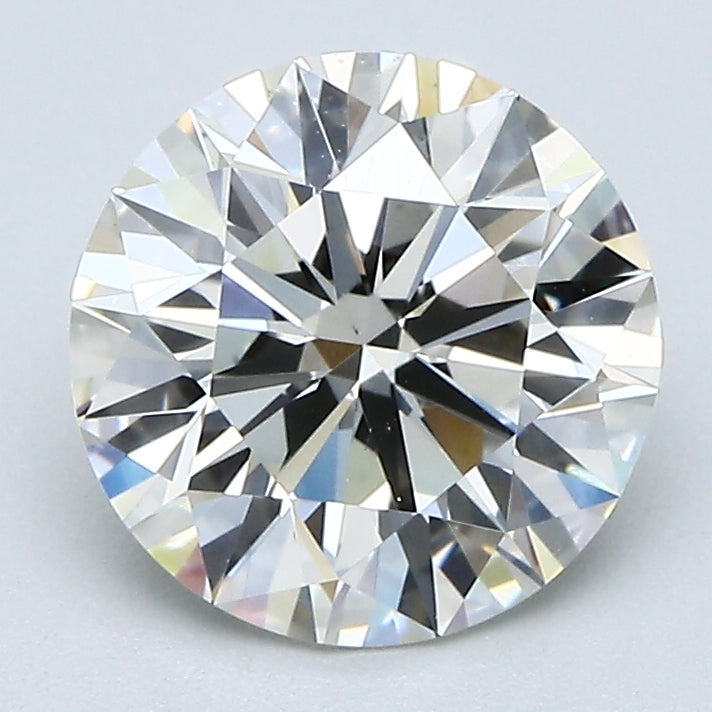 2.01 Carat Round Brilliant Natural Mined Diamond K Color VS2 Clarity With GIA Certificate, natural diamonds, precious stones, engagement diamonds