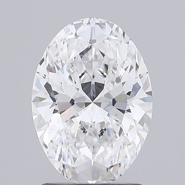 Lab-Grown 1.58 Carat Oval Shape Diamond color D Clarity VS1 With GIA Certificate, precious stones, engagement diamonds