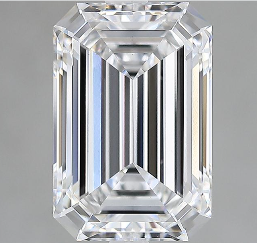 Lab-Grown 3.81 Carat Emerald Cut Diamond color D Clarity VS1 With GIA Certificate, precious stones, engagement diamonds