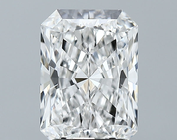 Lab-Grown 2.68 Carat Radiant Cut Diamond color E Clarity VVS2 With GIA Certificate, precious stones, engagement diamonds