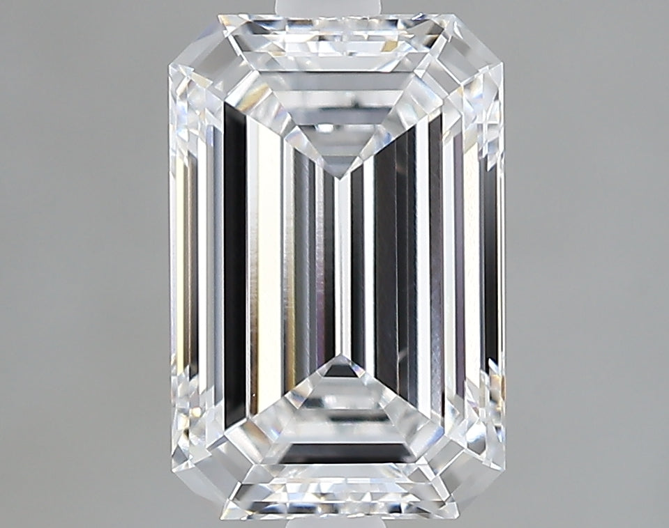 Lab-Grown 2.05 Carat Emerald Cut Diamond color D Clarity VVS2 With GIA Certificate, precious stones, engagement diamonds