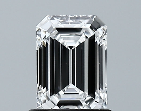 Lab-Grown 1.00 Carat Emerald Cut Diamond color D Clarity VS1 With GIA Certificate, precious stones, engagement diamonds