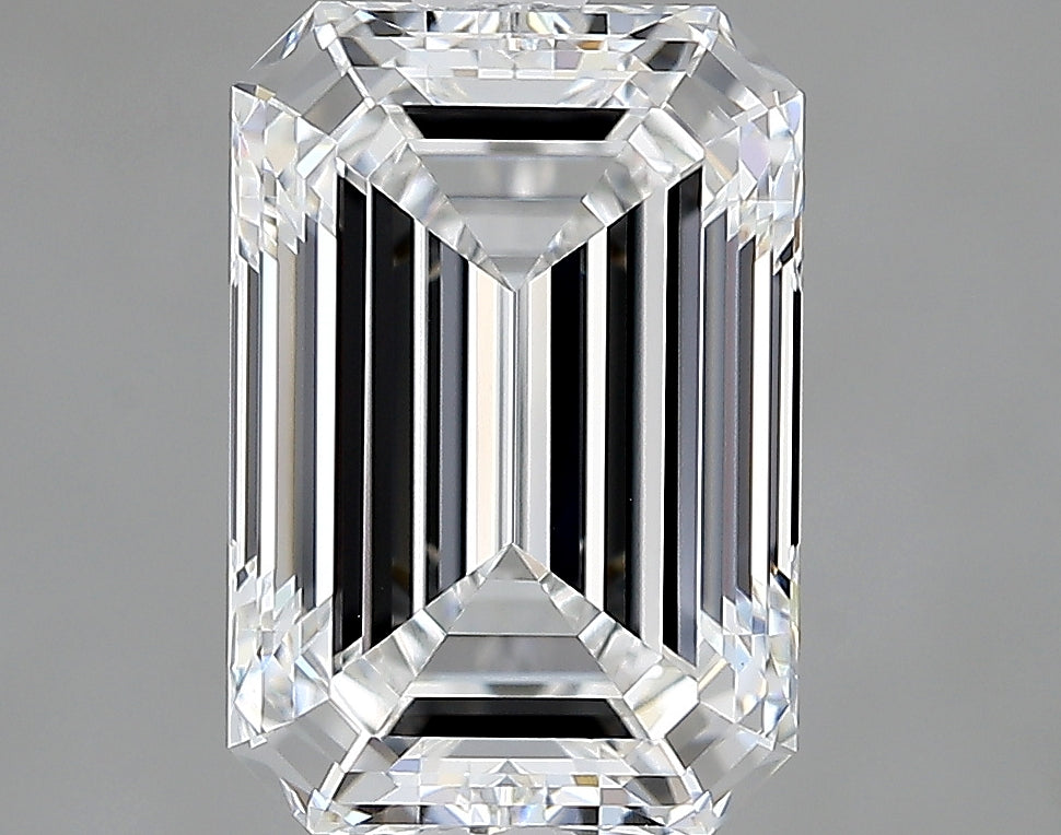 Lab-Grown 2.62 Carat Emerald Cut Diamond color E Clarity VVS2, precious stones, engagement diamonds