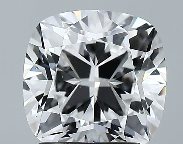 Lab-Grown 2.16 Carat Cushion Brilliant Diamond color E Clarity VS1 With GIA Certificate, precious stones, engagement diamonds