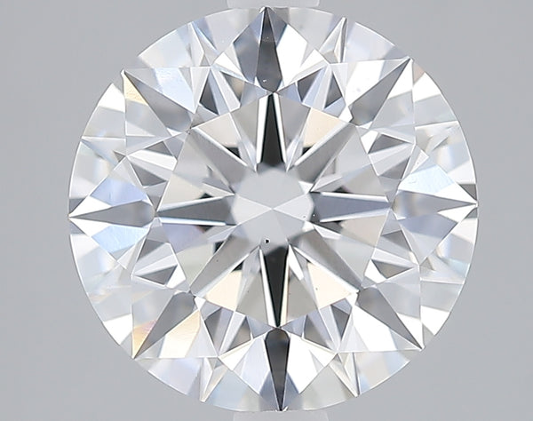 Lab-Grown 3.26 Carat Round Brilliant Diamond color E Clarity VS1 With GIA Certificate, precious stones, engagement diamonds