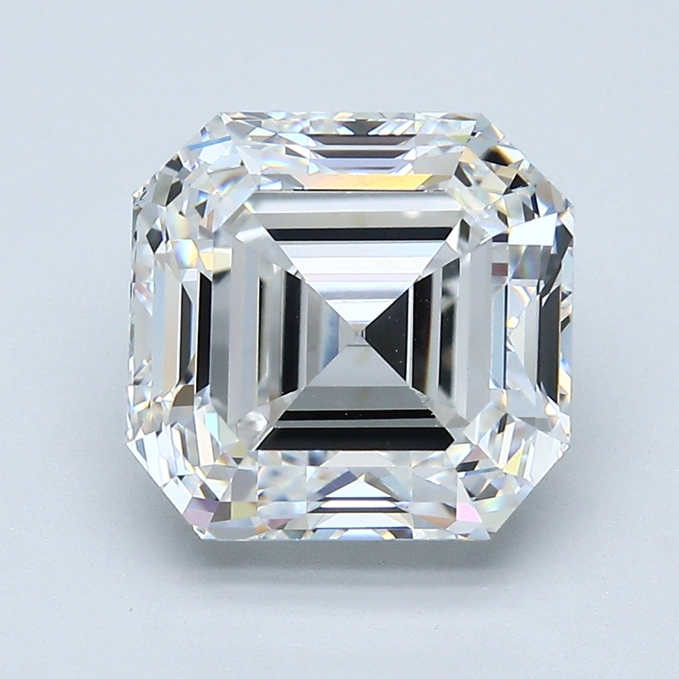 5.01 Carat Asscher Cut Natural Mined Diamond F Color VS1 Clarity With GIA Certificate, natural diamonds, precious stones, engagement diamonds
