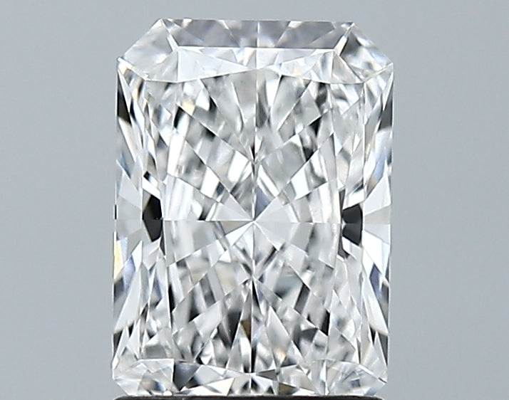 Lab-Grown 1.63 Carat Radiant Cut Diamond color E Clarity VVS1 With GIA Certificate, precious stones, engagement diamonds