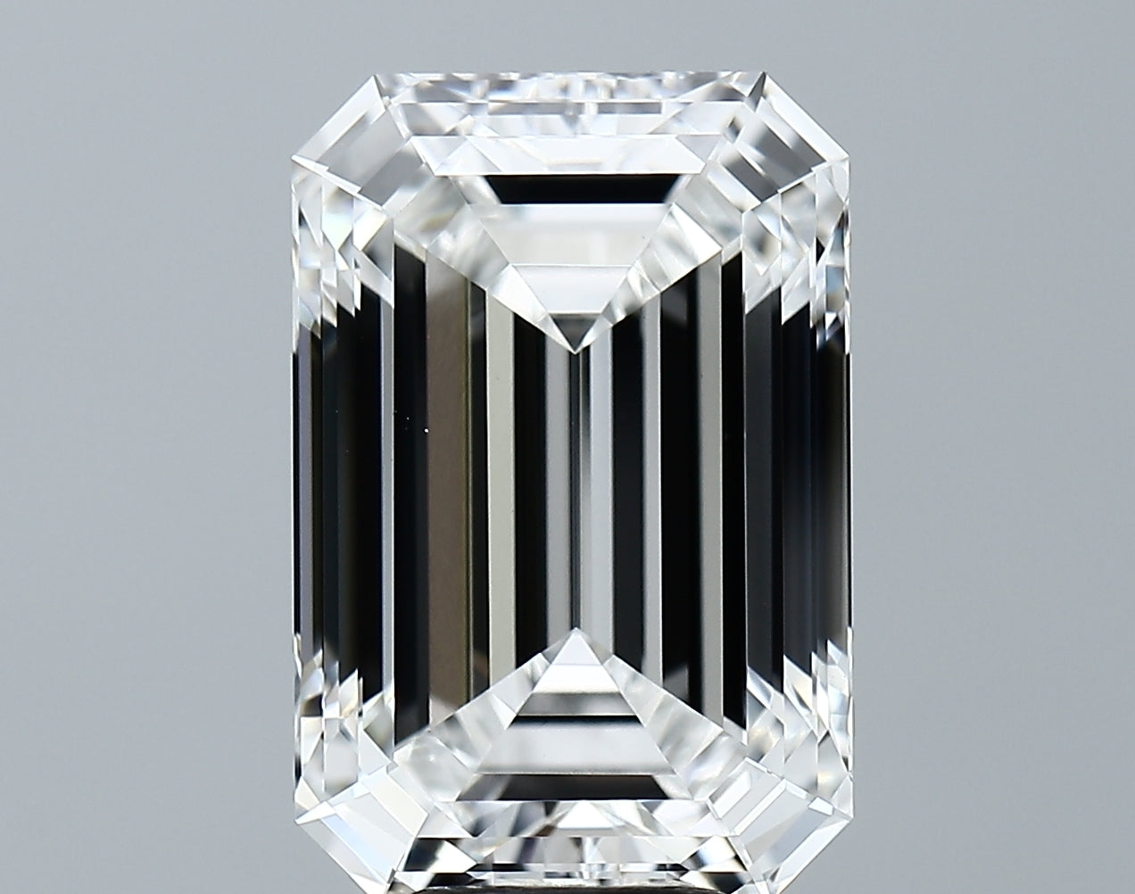 Lab-Grown 7.65 Carat Emerald Cut Diamond color F Clarity VVS2, precious stones, engagement diamonds