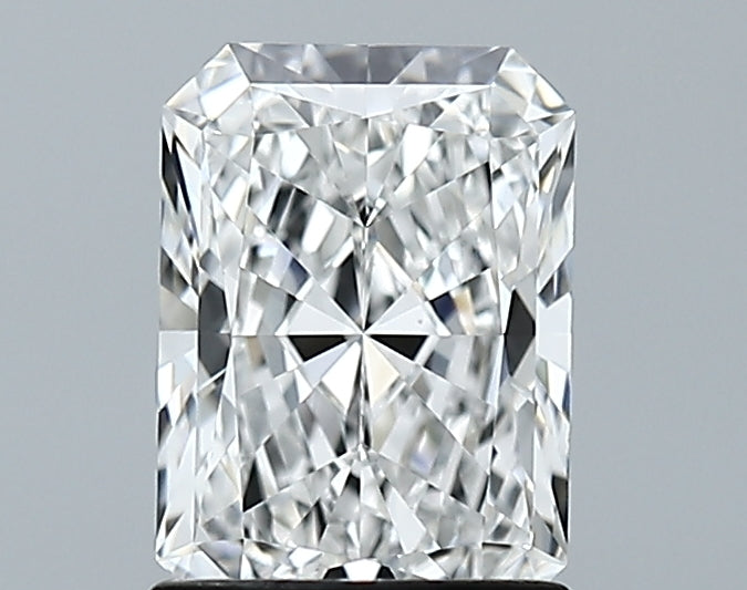 Lab-Grown 1.38 Carat Radiant Cut Diamond color E Clarity VVS1 With GIA Certificate, precious stones, engagement diamonds