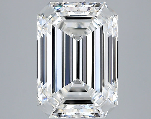 Lab-Grown 3.57 Carat Emerald Cut Diamond color E Clarity VVS2, precious stones, engagement diamonds