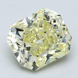 3.01 Carat Radiant Cut Diamond color Fancy  Yellow Clarity SI2, natural diamonds, precious stones, engagement diamonds