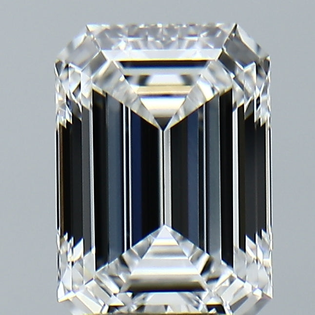 Lab-Grown 2.55 Carat Emerald Cut Diamond color E Clarity VVS1, precious stones, engagement diamonds