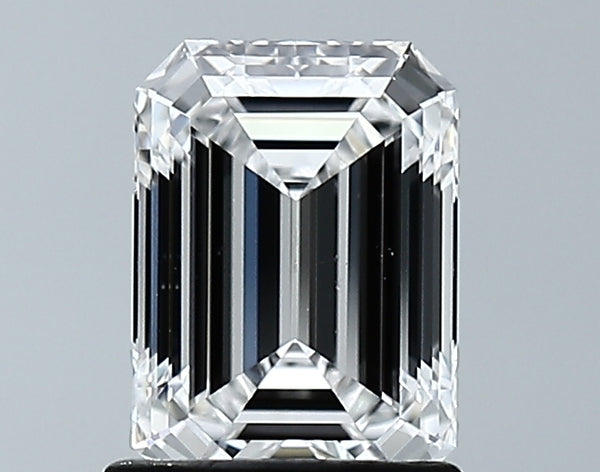 Lab-Grown 1.21 Carat Emerald Cut Diamond color D Clarity VVS2 With GIA Certificate, precious stones, engagement diamonds