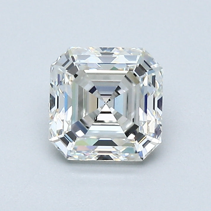 0.94 Carat Asscher Cut Natural Mined Diamond H Color SI1 Clarity With GIA Certificate, natural diamonds, precious stones, engagement diamonds