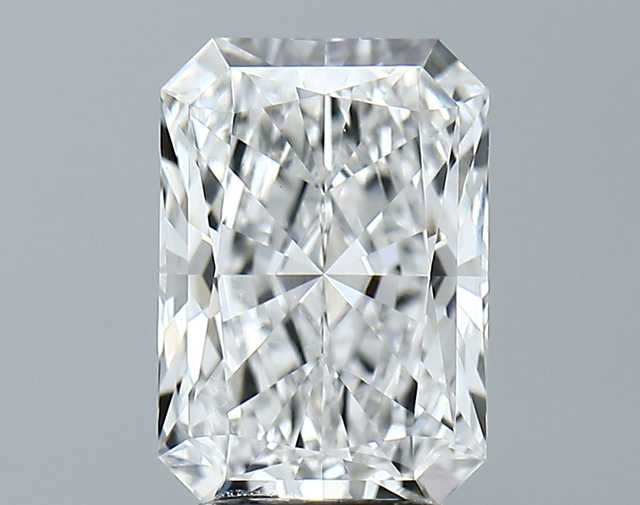Lab-Grown 2.66 Carat Radiant Cut Diamond color D Clarity VVS2, precious stones, engagement diamonds