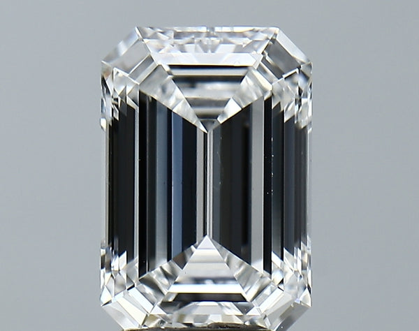 Lab-Grown 3.46 Carat Emerald Cut Diamond color E Clarity VS1, precious stones, engagement diamonds