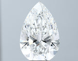 Lab-Grown 8.42 Carat Pear Shape Diamond color E Clarity VVS2 With GIA Certificate, precious stones, engagement diamonds