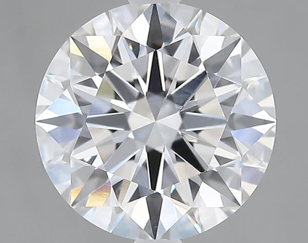 Lab-Grown 2.58 Carat Round Brilliant Diamond color E Clarity VVS2, precious stones, engagement diamonds