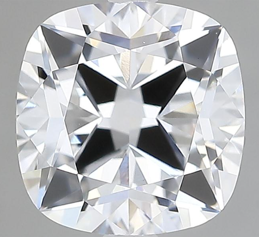 Lab-Grown 2.33 Carat Square Cushion Cut Diamond color D Clarity VVS2 With GIA Certificate, precious stones, engagement diamonds