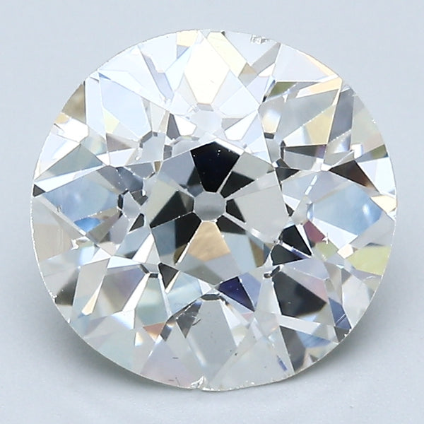 3.33 Carat Old European Cut Vintage Natural Mined Diamond J Color SI1 Clarity With GIA Certificate, natural diamonds, precious stones, engagement diamonds