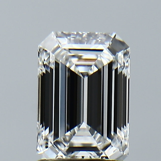 Lab-Grown 1.56 Carat Emerald Cut Diamond color E Clarity VVS2, precious stones, engagement diamonds