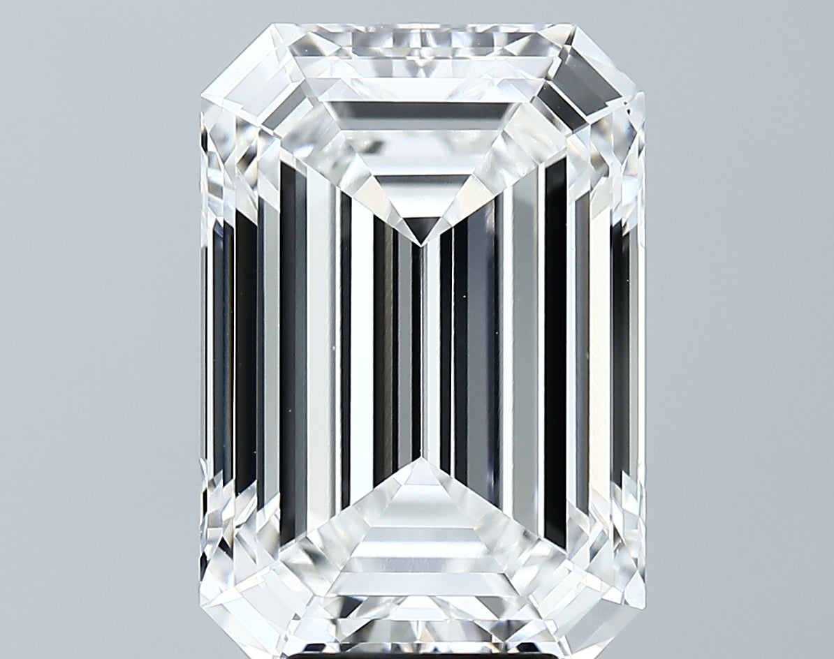 Lab-Grown 7.09 Carat Emerald Cut Diamond color E Clarity VS2 With GIA Certificate, precious stones, engagement diamonds