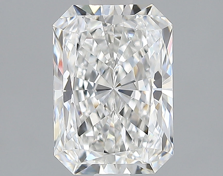 Lab-Grown 1.63 Carat Radiant Cut Diamond color E Clarity VVS2, precious stones, engagement diamonds