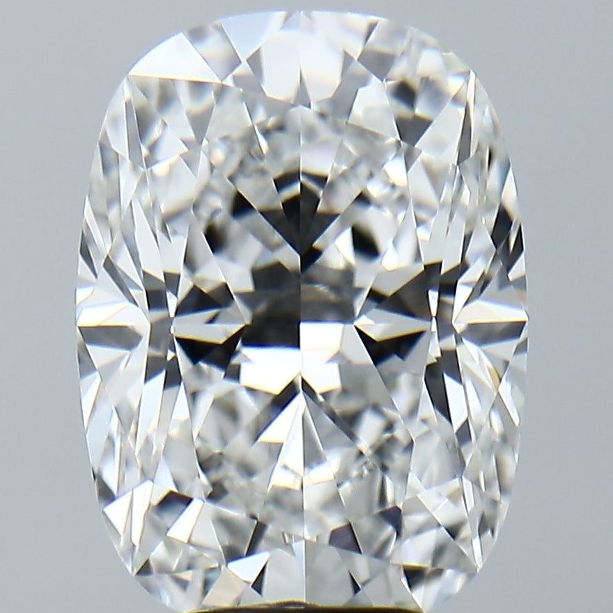 Lab-Grown 6.06 Carat Cushion Brilliant Diamond color E Clarity VVS2, precious stones, engagement diamonds