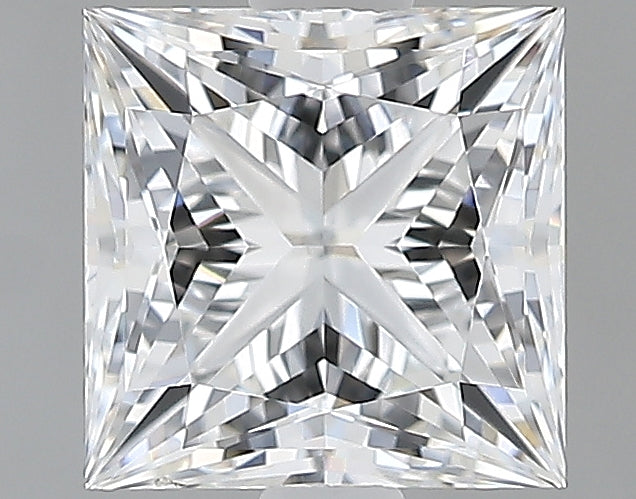 Lab-Grown 1.43 Carat Princess Cut Diamond color D Clarity VVS2, precious stones, engagement diamonds
