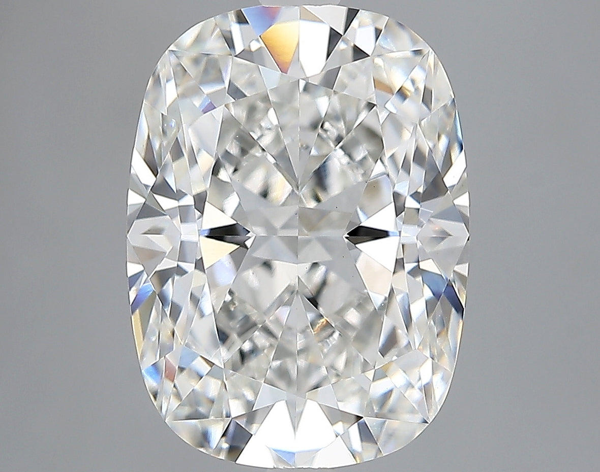 Lab-Grown 4.16 Carat Cushion Brilliant Diamond color G Clarity VVS2, precious stones, engagement diamonds