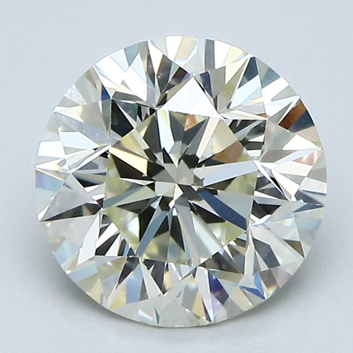 2.06 Carat Round Brilliant Diamond color M Clarity VS1, natural diamonds, precious stones, engagement diamonds