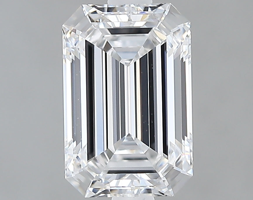 Lab-Grown 1.59 Carat Emerald Cut Diamond color D Clarity VVS2 With GIA Certificate, precious stones, engagement diamonds