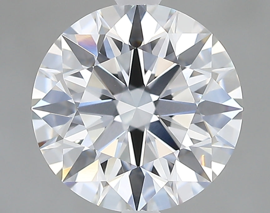 Lab-Grown 2.44 Carat Round Brilliant Diamond color E Clarity VVS2 With GIA Certificate, precious stones, engagement diamonds