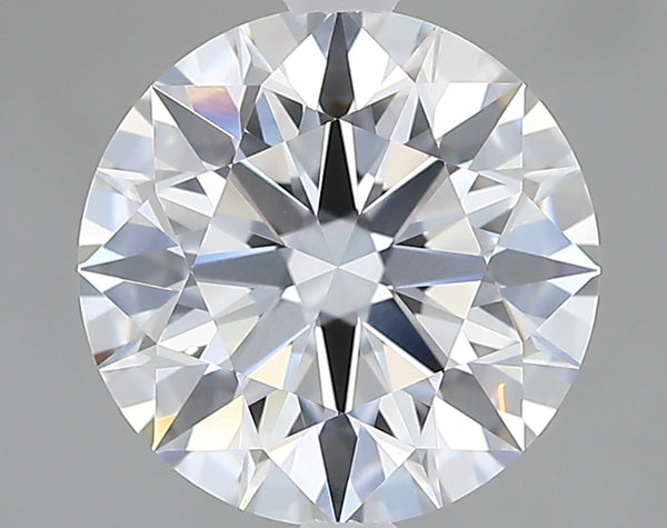 Lab-Grown 2.44 Carat Round Brilliant Diamond color E Clarity VVS2 With GIA Certificate, precious stones, engagement diamonds