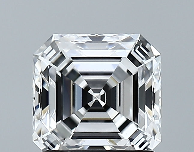 Lab-Grown 1.43 Carat Asscher Cut Diamond color D Clarity VS1 With GIA Certificate, precious stones, engagement diamonds