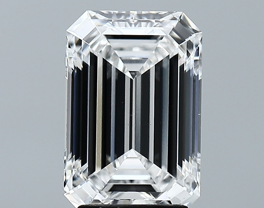 Lab-Grown 3.06 Carat Emerald Cut Diamond color E Clarity VS2 With GIA Certificate, precious stones, engagement diamonds