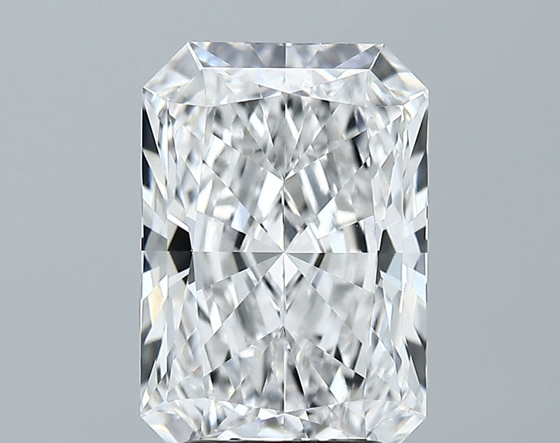 Lab-Grown 3.85 Carat Radiant Cut Diamond color E Clarity VS1 With GIA Certificate, precious stones, engagement diamonds