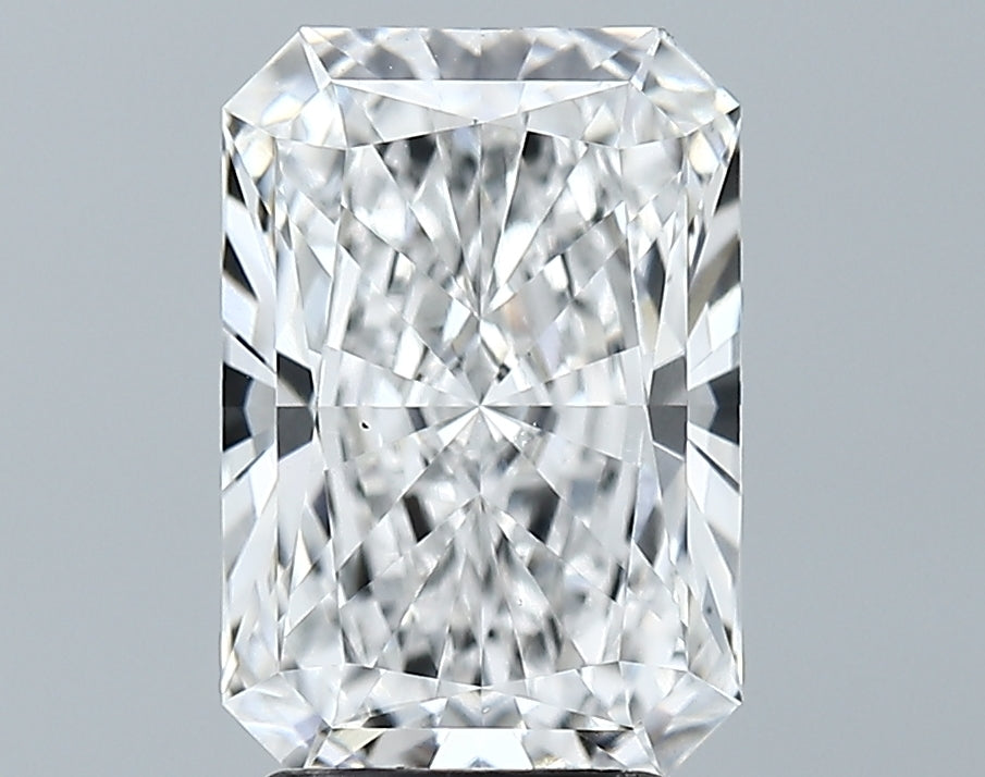 Lab-Grown 2.95 Carat Radiant Cut Diamond color E Clarity VS2 With GIA Certificate, precious stones, engagement diamonds