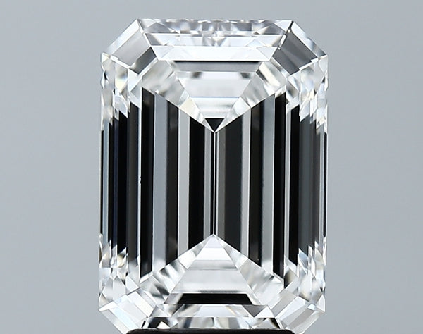 Lab-Grown 3.95 Carat Emerald Cut Diamond color E Clarity VVS2 With GIA Certificate, precious stones, engagement diamonds