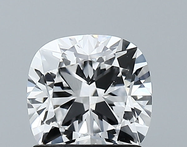 Lab-Grown 1.22 Carat Cushion Brilliant Diamond color D Clarity VVS2, precious stones, engagement diamonds