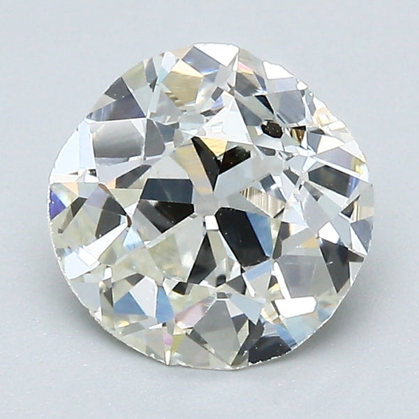 1.74 Carat Old European Cut Vintage Natural Mined Diamond K Color SI1 Clarity With GIA Certificate, natural diamonds, precious stones, engagement diamonds
