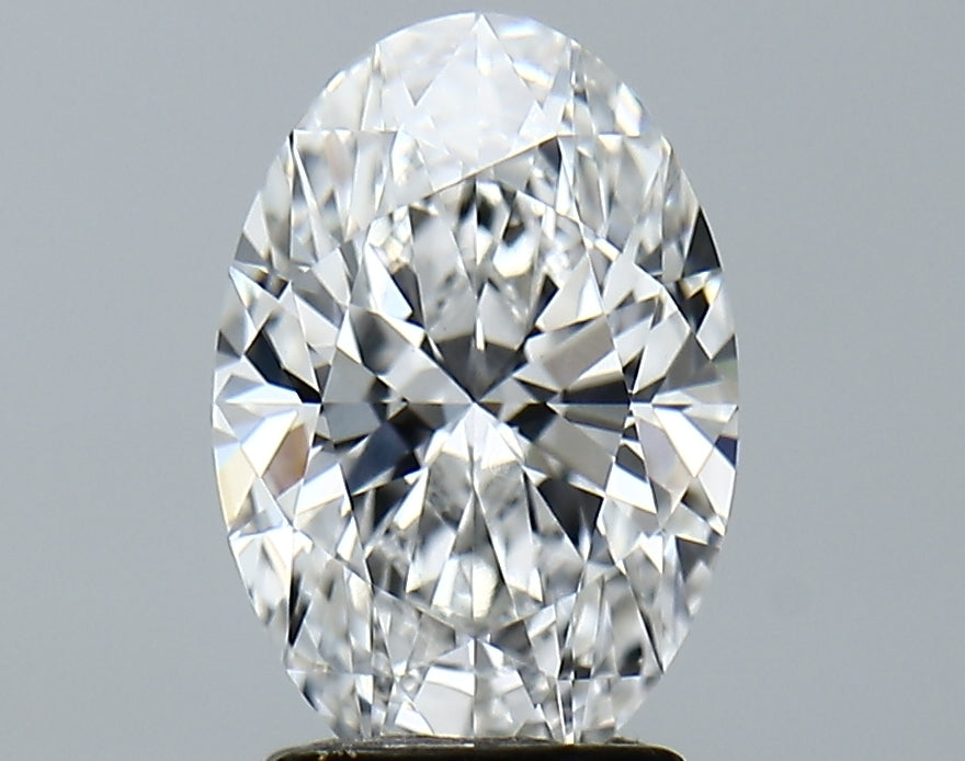 Lab-Grown 2.14 Carat Oval Shape Diamond color E Clarity VS1, precious stones, engagement diamonds