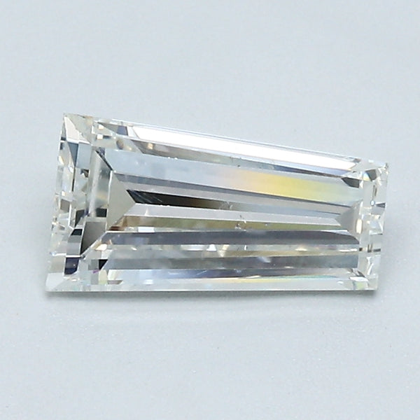 1.03 Carat Tapered Baguette Shape Natural Mined Diamond H Color VS2 Clarity With GIA Certificate, natural diamonds, precious stones, engagement diamonds
