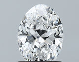 Lab-Grown 1.07 Carat Oval Shape Diamond color D Clarity VVS1 With GIA Certificate, precious stones, engagement diamonds