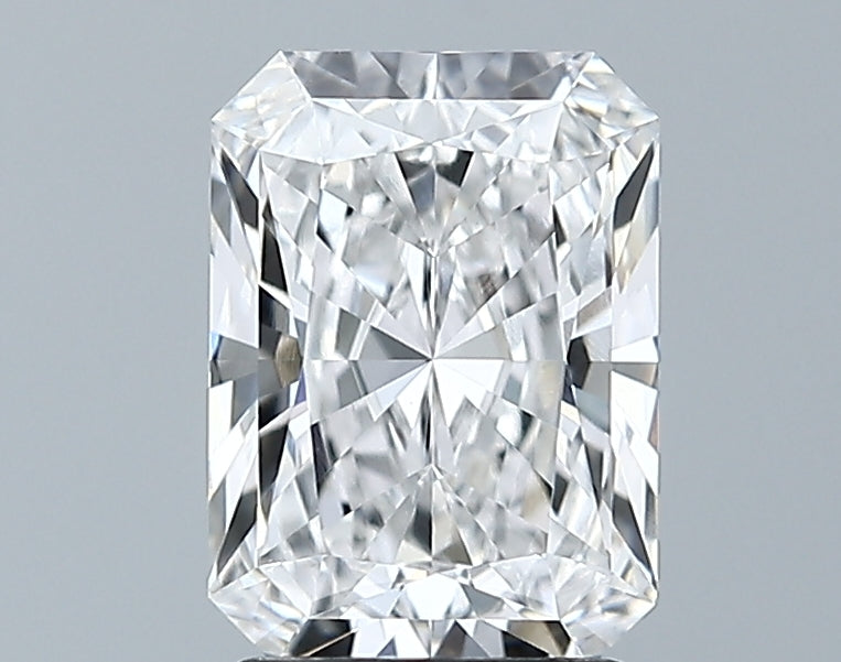 Lab-Grown 1.82 Carat Radiant Cut Diamond color E Clarity VVS2 With GIA Certificate, precious stones, engagement diamonds