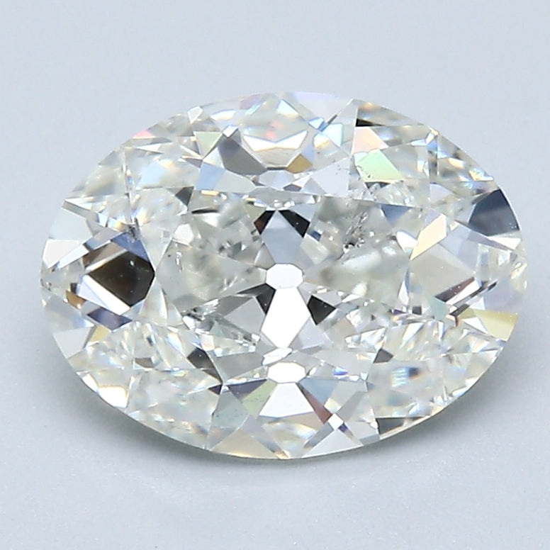 2.20 Carat Oval Shape Natural Mined Diamond H Color SI2 Clarity With GIA Certificate, natural diamonds, precious stones, engagement diamonds