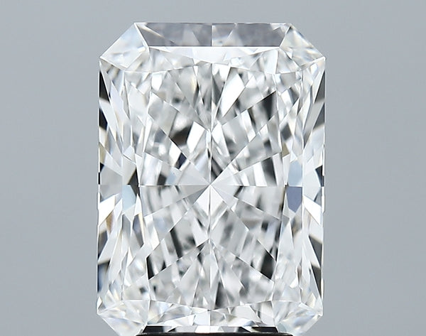 Lab-Grown 4.20 Carat Radiant Cut Diamond color E Clarity VVS2 With GIA Certificate, precious stones, engagement diamonds