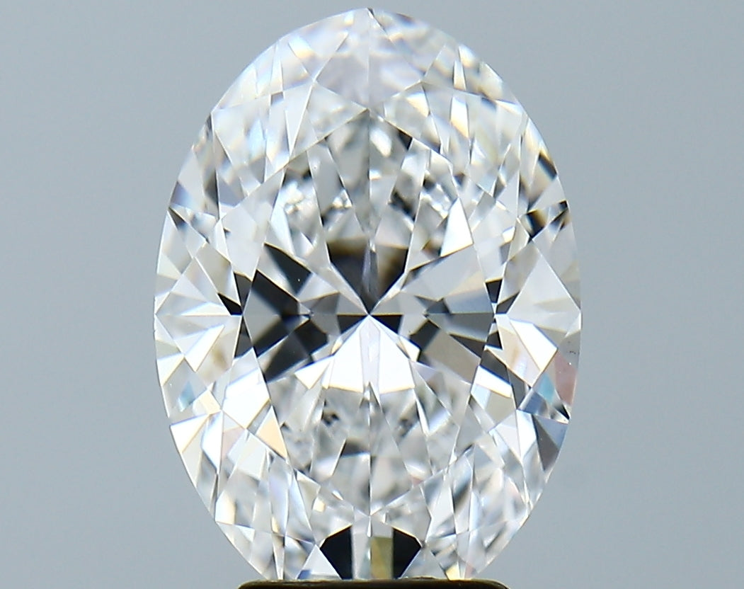 Lab-Grown 4.10 Carat Oval Shape Diamond color D Clarity VS1 With GIA Certificate, precious stones, engagement diamonds