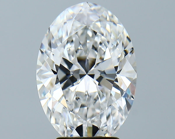 Lab-Grown 4.10 Carat Oval Shape Diamond color D Clarity VS1 With GIA Certificate, precious stones, engagement diamonds